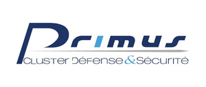 Logo de Primus, cluster défense et sécurité, Solutech Industries.